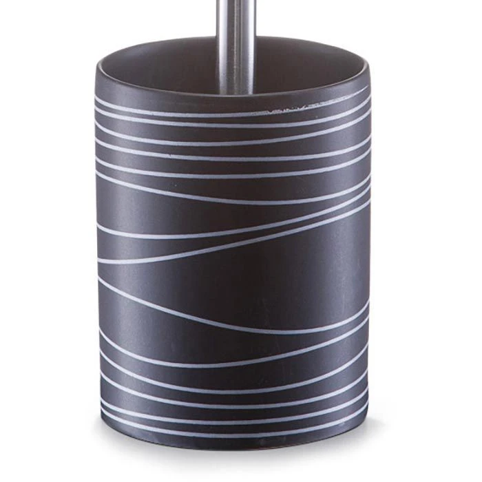 Zeller WC-Bürste Schwarz, Bürstenhalter Aus Keramik 3 Zeller WC-Bürste Schwarz, Bürstenhalter Aus Keramik – Bild 3
