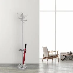 Kerkmann Garderobenständer Nevada, 6900, Mit 8 Haken, Metall, Silber 7 Kerkmann Garderobenständer Nevada, 6900, Mit 8 Haken, Metall, Silber -Angebote HausGlanz Store 6862bab8348da6cec97f9bbeb477240c08890b81 garderobenstaender kerkmann nevada 6900