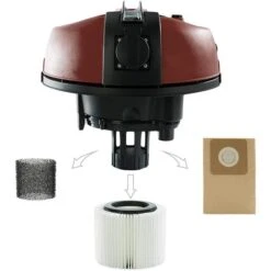 Arebos Nass-Trockensauger Industriestaubsauger, 30 Liter, 2300 Watt, Mit Gerätesteckdose 8 Arebos Nass-Trockensauger Industriestaubsauger, 30 Liter, 2300 Watt, Mit Gerätesteckdose -Angebote HausGlanz Store 690f61c3cca5582d4fa2422f7292456afb770535 nass trockensauger arebos industriestaubsauger