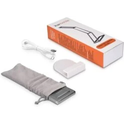 Kwmobile Schreibtischlampe LED, Standfuß, Dimmbar, USB, Faltbar, Mit Akku, Silber -Angebote HausGlanz Store 69391468cf43754a197232093fffaf3cb0c671bc schreibtischlampe kwmobile led