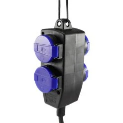 Chilitec Strom-Verlängerungskabel, 5m, 4 X Schutzkontakt, Außen IP44 -Angebote HausGlanz Store 69907dee80c7425c5d63aba2f014eb4fdd1cd0ed strom verlaengerungskabel chilitec