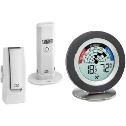 TFA Weatherhub-Set 31.4008.02, Inkl. Cosy Radar, Thermo-Hygrometer, Gateway