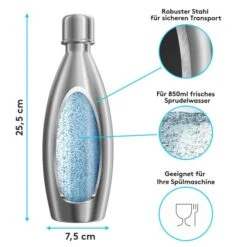 Lichtenwerk Karaffe SodaSteel Edelstahl, Mit Deckel, 0,9 Liter 6 Lichtenwerk Karaffe SodaSteel Edelstahl, Mit Deckel, 0,9 Liter -Angebote HausGlanz Store 69c915280f5befa4900e23c76fac89e69e796780 karaffe lichtenwerk sodasteel edelstahl