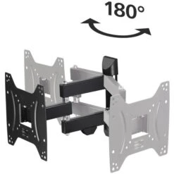 Hama TV-Wandhalterung 118101 Fullmotion, Schwarz, Neigbar, Schwenkbar, 19-48 Zoll -Angebote HausGlanz Store 6a9a24b9f588f3b264e0eca2eff7fd9a49bc243f tv wandhalterung hama 118101 fullmotion schwarz