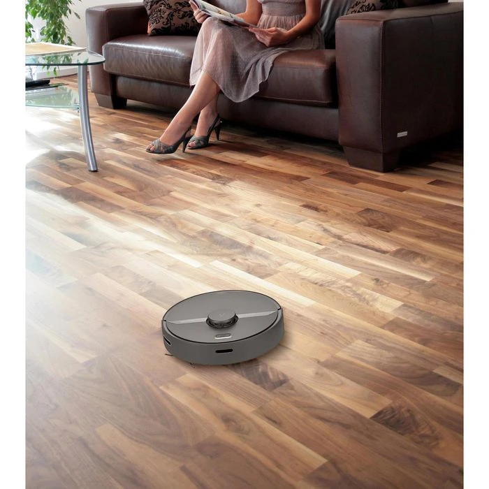 Xiaomi Saugroboter Roborock S6 Pure, Schwarz, Ladestation, Wischfunktion, Laufzeit 150 Minuten 2 Xiaomi Saugroboter Roborock S6 Pure, Schwarz, Ladestation, Wischfunktion, Laufzeit 150 Minuten – Bild 2