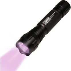 McShine UV-Taschenlampe 3 Watt LED, 395 Nm, Mit Akku, Spritzwassergeschützt