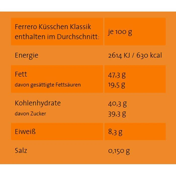 Ferrero-Küsschen Pralinen Klassik, 660g (15x 44g), 75 Stück 5 Ferrero-Küsschen Pralinen Klassik, 660g (15x 44g), 75 Stück – Bild 5