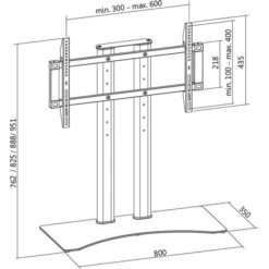 LogiLink TV-Ständer BP0024, Schwarz, TV-Standfuß, 37-70 Zoll -Angebote HausGlanz Store 6e1604f32406f9dae597eea3269f05129fff2129 tv staender logilink bp0024 schwarz