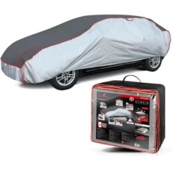 Walser Autoabdeckung 30968 Premium Hybrid, Outdoor, Vollgarage, Mit Hagelschutz, 4,00 X 1,62 M