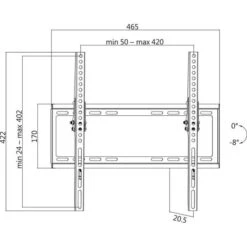 LogiLink TV-Wandhalterung BP0037, Schwarz, Neigbar, 32-55 Zoll -Angebote HausGlanz Store 77b8df2e8b65c2e1c4a840a87dbf0fee82fb4d56 tv wandhalterung logilink bp0037 schwarz