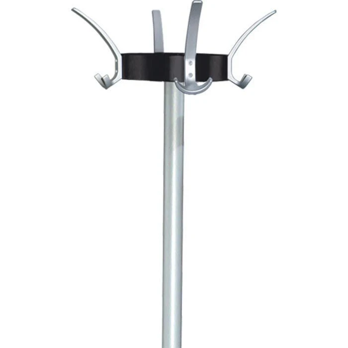 Kerkmann Garderobenständer Public Classic, 6274, Mit 12 Haken, Metall, Schwarz / Silber 4 Kerkmann Garderobenständer Public Classic, 6274, Mit 12 Haken, Metall, Schwarz / Silber – Bild 4