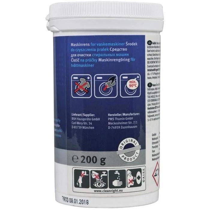 Bosch Waschmaschinenreiniger 00311926, Maschinenreiniger, Pulver, 200g 2 Bosch Waschmaschinenreiniger 00311926, Maschinenreiniger, Pulver, 200g – Bild 2