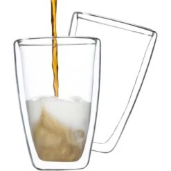 Böttcher-AG Kaffeegläser Latte Macchiato, Doppelwandig, 400ml, 2 Stück -Angebote HausGlanz Store 7b4adde2f4ff9cdbe64c458cf2336a94cbd1f9b3 kaffeeglaeser boettcher ag latte macchiato
