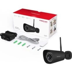 Foscam IP-Kamera G4P WLAN Outdoor, 4 MP, Schwarz -Angebote HausGlanz Store 7c43e1501c72683c408f8d8f7c1319f6c461a41c ip kamera foscam g4p wlan outdoor