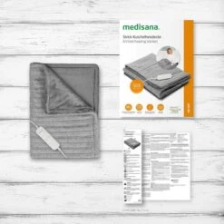 Medisana Heizdecke HB 680 Strick-Kuschelheizdecke, 160 X 120cm, Abschaltautomatik, Überhitzungsschutz -Angebote HausGlanz Store 7c5b9cb77caaaf528ad7b655d103664f8e7ea93f heizdecke medisana hb 680 strick kuschelheizdecke