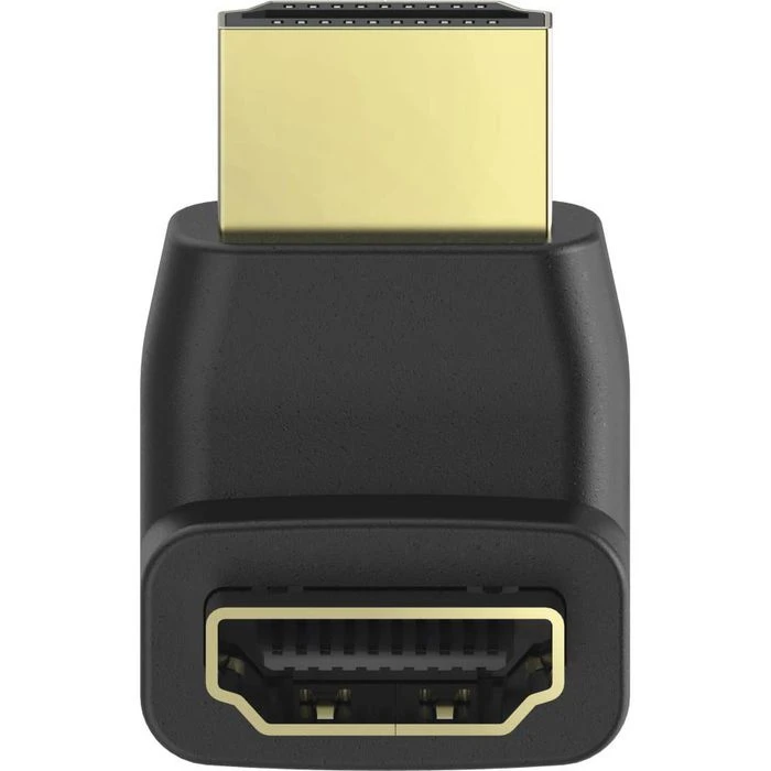 Hama HDMI-Adapter 205164, 90 Grad Gewinkelt, HDMI A Buchse / HDMI A Stecker, Nach Oben 1 Hama HDMI-Adapter 205164, 90 Grad Gewinkelt, HDMI A Buchse / HDMI A Stecker, Nach Oben