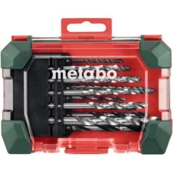 Metabo Bohrer Bohrersortiment 626728000, 13-teiliges Set, Metall, Holz, Steinbohrer