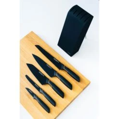 Fiskars Messerblock Edge 1003099, Holz Schwarz, 6-teilig -Angebote HausGlanz Store 7e8dca85c361a135d8aca95b6b3ab5d0a53cdabf messerblock fiskars edge 1003099