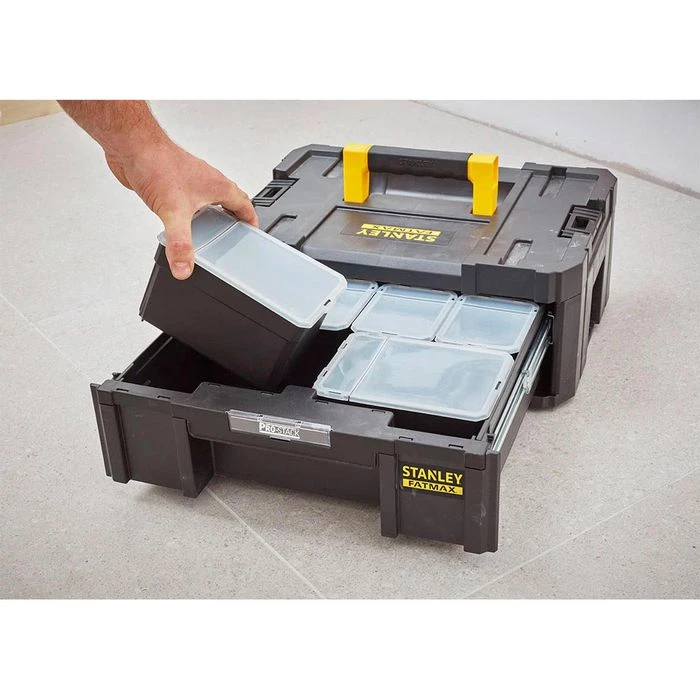 Stanley Werkzeugkoffer Pro-Stack III, FMST1-71968, Leer, Aus Kunststoff 5 Stanley Werkzeugkoffer Pro-Stack III, FMST1-71968, Leer, Aus Kunststoff – Bild 5
