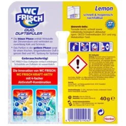 WC-Frisch WC-Duftspüler Duo-Duftspüler Lemon, 2-Phasen-Wirkung, Im Korb -Angebote HausGlanz Store 7f3a18f7ef1df3ecb2e34eb83e726a383438ad4b wc duftspueler wc frisch duo duftspueler lemon