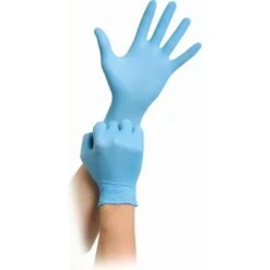 MaiMed Einmalhandschuhe Nitril Blue PF, Puderfrei, Chemikalienhandschuhe, Blau, 100 Stück, Gr. M -Angebote HausGlanz Store 7fa74af6d2b85f769aecc87fafe9ef2c7d00eade einmalhandschuhe maimed nitril blue pf puderfrei