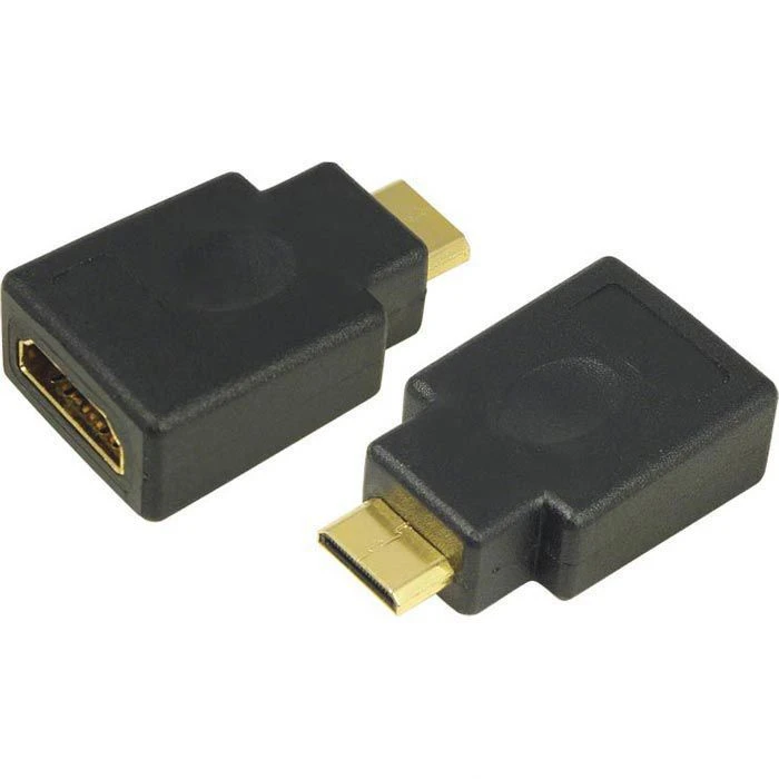 LogiLink HDMI-Adapter AH0009 HDMI Mini-HDMI, HDMI A Buchse / Mini HDMI Stecker 1 LogiLink HDMI-Adapter AH0009 HDMI Mini-HDMI, HDMI A Buchse / Mini HDMI Stecker