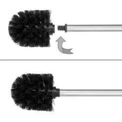 Bremermann WC-Bürste WC-Garnitur, Silber, Bürstenhalter Aus Edelstahl, Inkl. 3 Ersatzköpfe -Angebote HausGlanz Store 816829f12cfc348a19c23e681bce004e1dc09c3c wc buerste bremermann wc garnitur silber