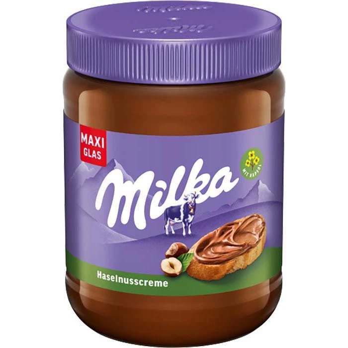 Milka Brotaufstrich Haselnusscreme, 600g 1 Milka Brotaufstrich Haselnusscreme, 600g