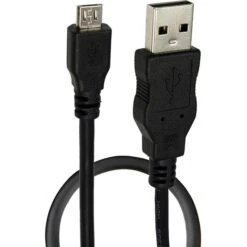 LogiLink USB-Kabel CU0058 USB 2.0, 1 M, Anschlusskabel, A Stecker / B Micro Stecker