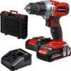 Einhell Akku-Bohrschrauber TE-CD 18/2 Li Kit, 18V / 1,5Ah, Mit 2 Akkus, Tasche Und Ladegerät