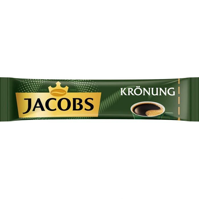 Jacobs Kaffee Krönung, Instant-Kaffee, Mild, 10 Portionssticks 2 Jacobs Kaffee Krönung, Instant-Kaffee, Mild, 10 Portionssticks – Bild 2