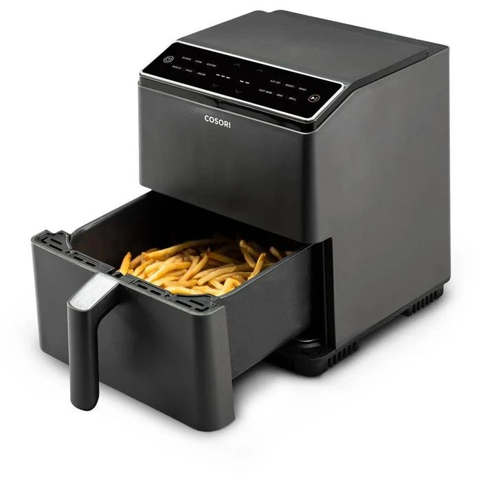 Cosori Fritteuse Dual Blaze XXL, CAF-P583S-KEUR, 1700 W, Heißluftfritteuse, Mit App, Für 6,4 Liter 2 Cosori Fritteuse Dual Blaze XXL, CAF-P583S-KEUR, 1700 W, Heißluftfritteuse, Mit App, Für 6,4 Liter – Bild 2