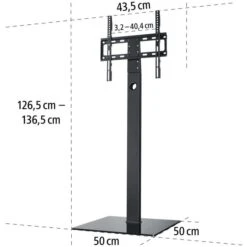 Hama TV-Ständer 118096 Fullmotion, Schwarz, TV-Standfuß, 32-65 Zoll -Angebote HausGlanz Store 86597a4c5ff0fac671e1f027d5df84564fad730a tv staender hama 118096 fullmotion schwarz
