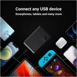 Green-Cell USB-Ladegerät ChargeSource 5, 52W, 2.4A, Schwarz, 5x USB A, 5 Port -Angebote HausGlanz Store 896dd4ef5d24baef61f47e9b7a8823bcd82bcdec usb ladegeraet green cell chargesource 5 52w 2 4a