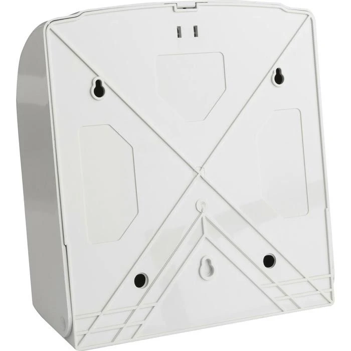 Handtuchspender Kunststoff, Für 300 Falthandtücher, Weiß 3 Handtuchspender Kunststoff, Für 300 Falthandtücher, Weiß – Bild 3