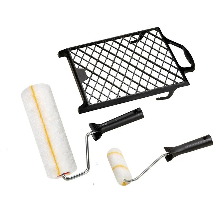 Böttcher-AG Farbroller Set, 10 & 25cm, Inkl. 2x Farbwalzen, 1x Abstreifgitter 1 Böttcher-AG Farbroller Set, 10 & 25cm, Inkl. 2x Farbwalzen, 1x Abstreifgitter