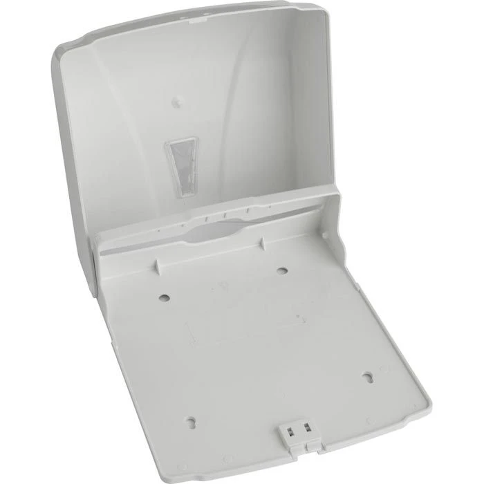 Handtuchspender Kunststoff, Für 300 Falthandtücher, Weiß 4 Handtuchspender Kunststoff, Für 300 Falthandtücher, Weiß – Bild 4