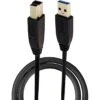 LogiLink USB-Kabel CU0024 USB 3.0, 1,8m, Anschlusskabel, A Stecker / B Stecker