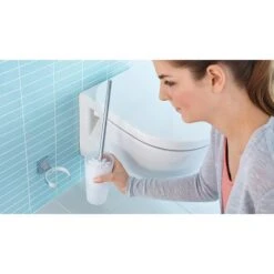 Tesa WC-Bürste Klaam, Weiß / Chrom, Bürstenhalter Aus Glas, Zur Wandmontage 11 Tesa WC-Bürste Klaam, Weiß / Chrom, Bürstenhalter Aus Glas, Zur Wandmontage -Angebote HausGlanz Store 91389bdd95c6ac433f74ca2a8f2c677e4469f049 wc buerste tesa klaam weiss chrom