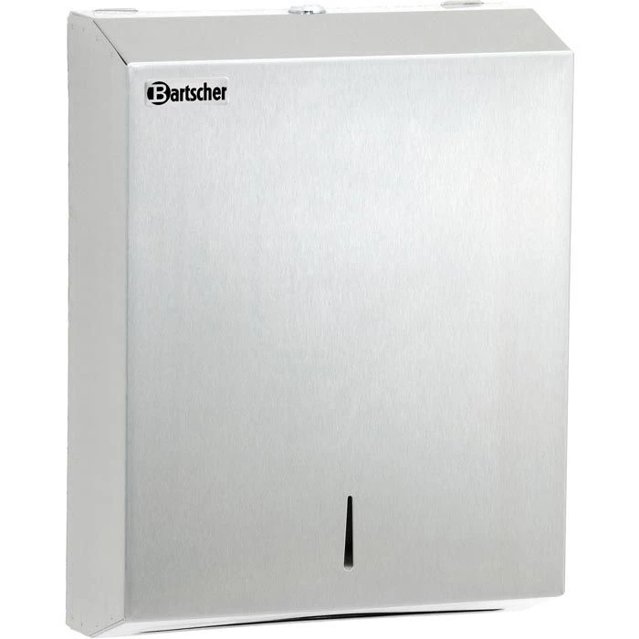 Bartscher Handtuchspender 850006, Metall, Für 400 Falthandtücher, Silber 1 Bartscher Handtuchspender 850006, Metall, Für 400 Falthandtücher, Silber