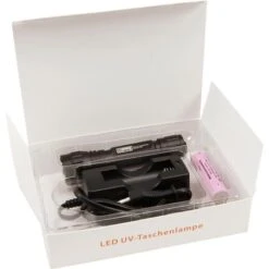 McShine UV-Taschenlampe 3 Watt LED, 395 Nm, Mit Akku, Spritzwassergeschützt -Angebote HausGlanz Store 94f87b70da93a21cfec58503ceb36280fbb65229 uv taschenlampe mcshine 3 watt led