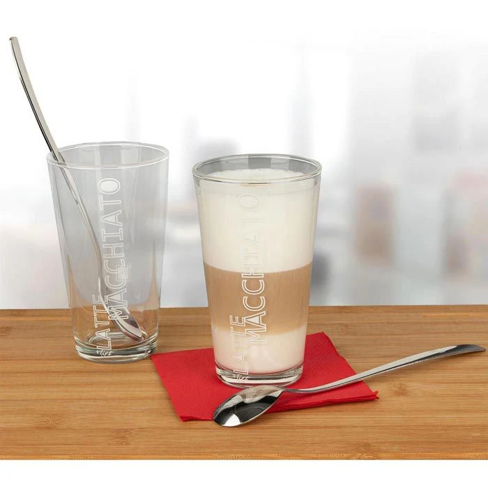 Ritzenhoff&Breker Kaffeegläser Lena, Set Mit Löffel, Latte Macchiato, 350ml, 4-teilig 4 Ritzenhoff&Breker Kaffeegläser Lena, Set Mit Löffel, Latte Macchiato, 350ml, 4-teilig – Bild 4