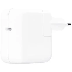 Apple USB-Ladegerät MY1W2ZM/A Power Adapter, 3A, 30W, Weiß, 1x USB C, 1 Port