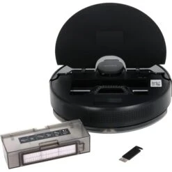 Dreame Saugroboter D9 Max, Schwarz, Ladestation, Wischfunktion, Laufzeit 150 Minuten -Angebote HausGlanz Store 9822a57f189fbc4d889b6dc7021bc76247f0b45d saugroboter dreame d9 max schwarz