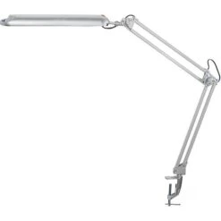 Maul Maulatlantic Schreibtischlampe LED Silber Tischklemme