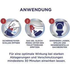 Domestos WC-Reiniger Kraft & Frische WC Gel, Ocean Fresh, Beseitigt 99,9% Der Bakterien, 750ml -Angebote HausGlanz Store 9b616e67eb6257dd0d259bcc196726d1884c0744 wc reiniger domestos kraft und frische wc gel