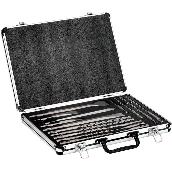 Metabo Bohrer SDS-Plus Bohrer-Meisselset SP, SDS+, 17-teiliges Set, Stein, Betonbohrer Im Alukoffer 1 Metabo Bohrer SDS-Plus Bohrer-Meisselset SP, SDS+, 17-teiliges Set, Stein, Betonbohrer Im Alukoffer