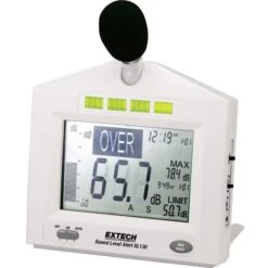 Extech Schallpegelmessgerät SL130W, Klasse 2, Drehbares Mikrofon, Datenlogger
