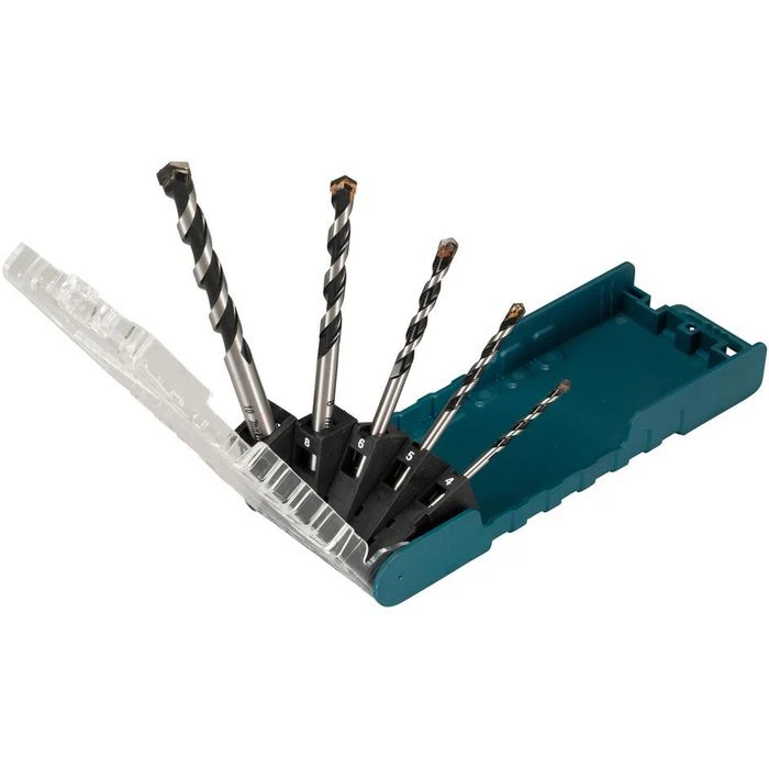 Makita Bohrer E-14255, TCT Multibohrer, 5-teiliges Set, Fliesen, Holz, Kunststoff & Alu 2 Makita Bohrer E-14255, TCT Multibohrer, 5-teiliges Set, Fliesen, Holz, Kunststoff & Alu – Bild 2