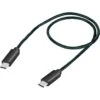 LogiLink USB-Kabel CU0128, USB 3.1, 0,5 M, Anschlusskabel, C Stecker / C Stecker